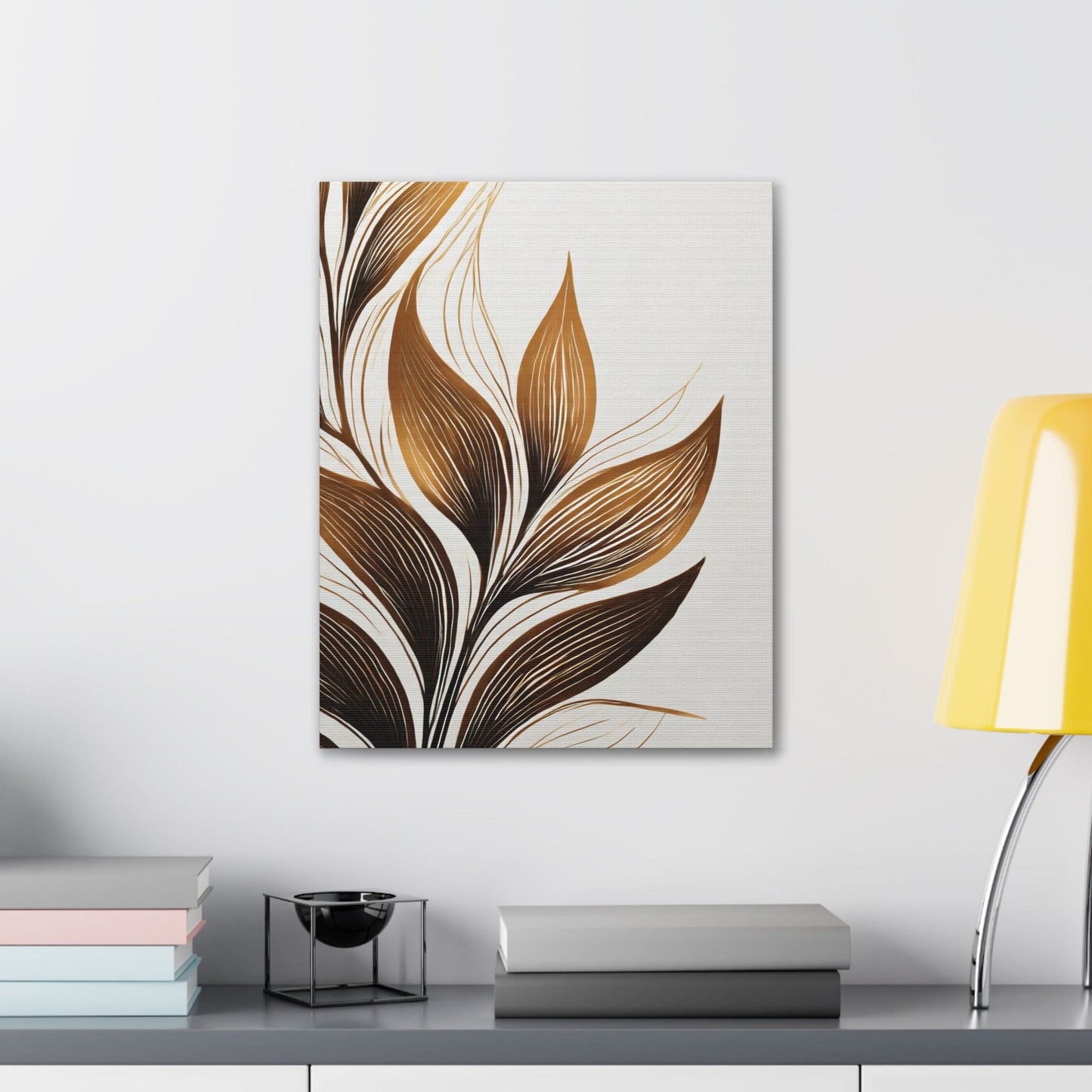 Floral Canvas Line Art