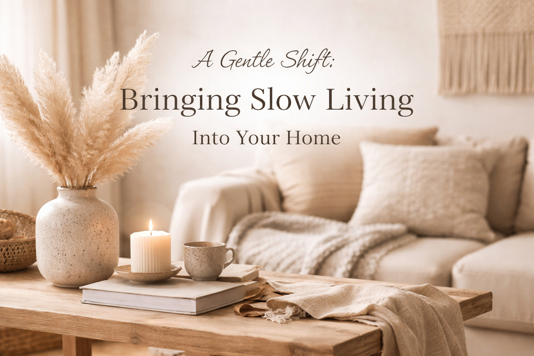 A Gentle Shift: Bringing Slow Living Into Your Home
