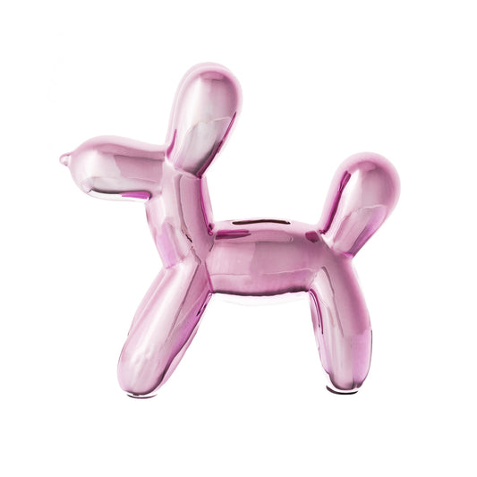 Electroplated Pop Art Balloon Dog Money Bank