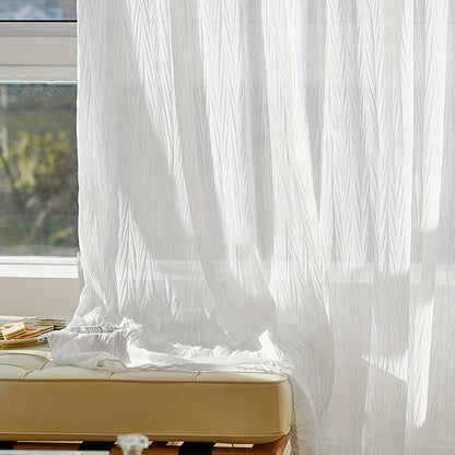 Sheer Rod Pocket Window Treatment
