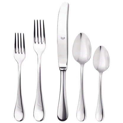 20-Piece Vintage Italian 18/10 Stainless Steel Flatware Set – 4.0 mm Heavyweight, Double Serrated Knives