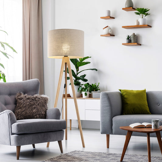 GRAND Tripod Floor Lamps for Modern & Traditional Spaces