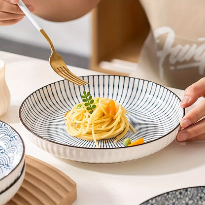 4 piece set Artisan Ceramic Plates