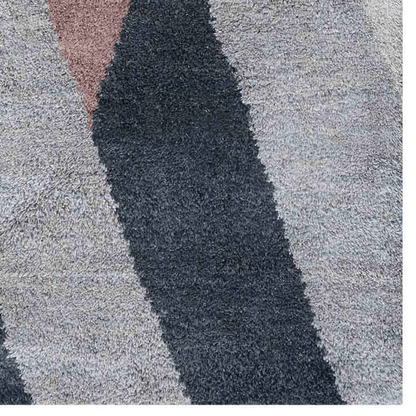 Handmade Silk Area Rug 5' × 8' by Rugsotic – Contemporary Multicolor Elegance