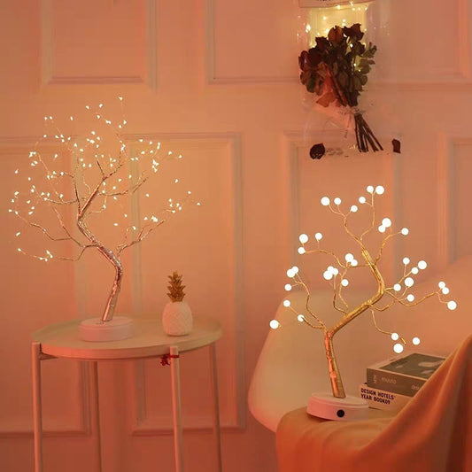 LED Copper Wire Lamp wedding reception banquet centerpiece
