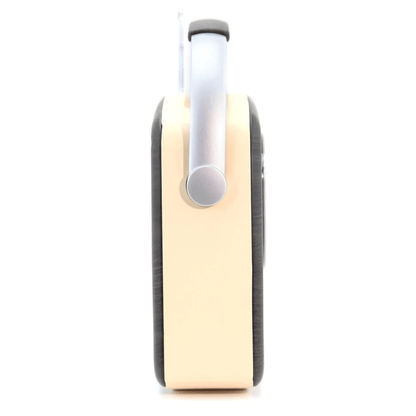 Emerson Retro Radio Bluetooth 5.0 Portable AM/FM Rechargeable Analog Wood Finish