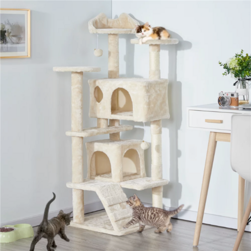Cat Climb Tree with Multiple Scratching Posts