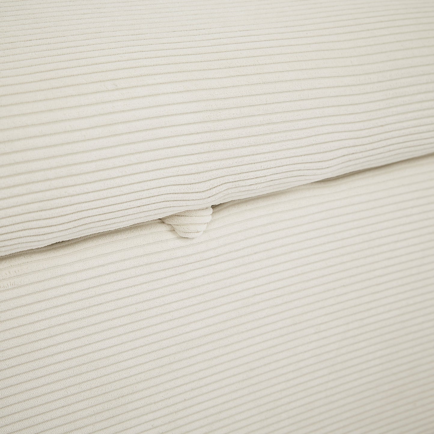 Avery Mid-Century Beige Loveseat Sleeper with Adjustable Backrest