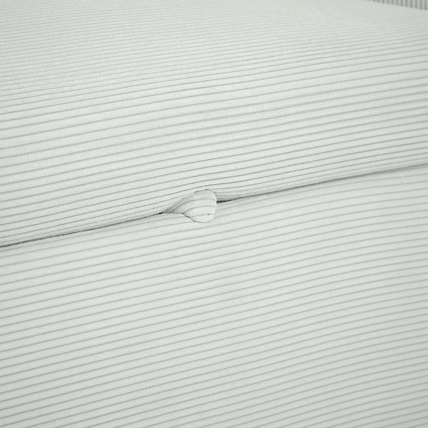 Willow Sage Green Corduroy Loveseat Sleeper - Mid-Century Style