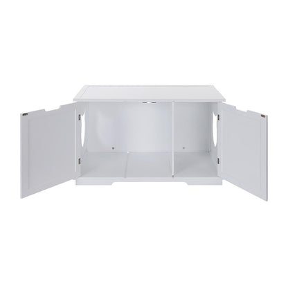 Cat Litter Box Enclosure Furniture | Hidden Cat Washroom & End Table
