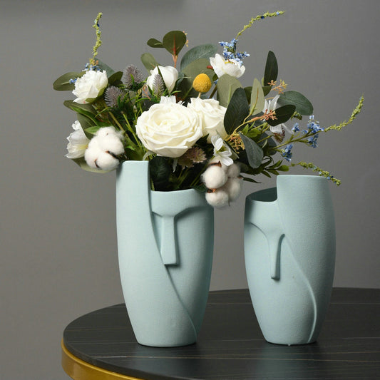 Ceramic Face Planter, Unique Design Face Planter