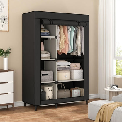 Portable Closet Organizer with 6 Shelves