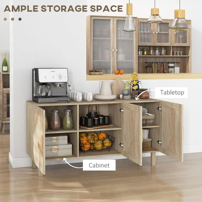 Natural Rattan Storage Cabinet – Easy Everyday Organization