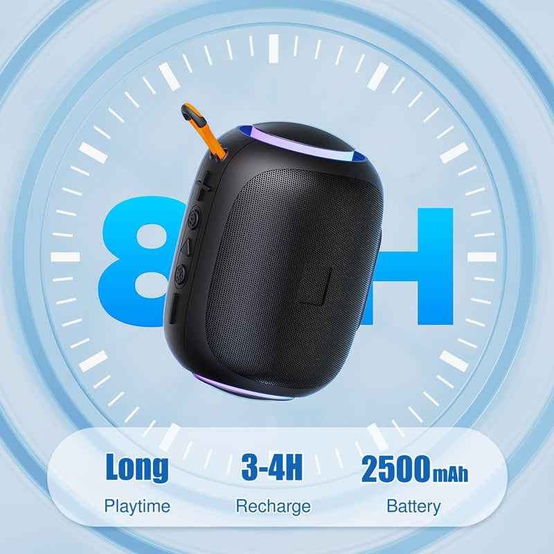 The Ultimate Party Speaker: IPX7 Waterproof, 10W Sound & Dancing LED Lights