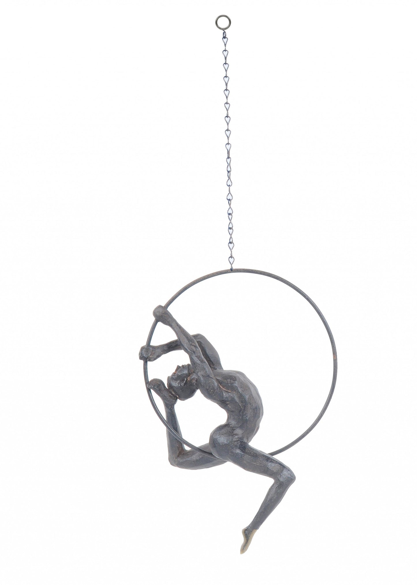 Athletic Man Aerialist Sculpture