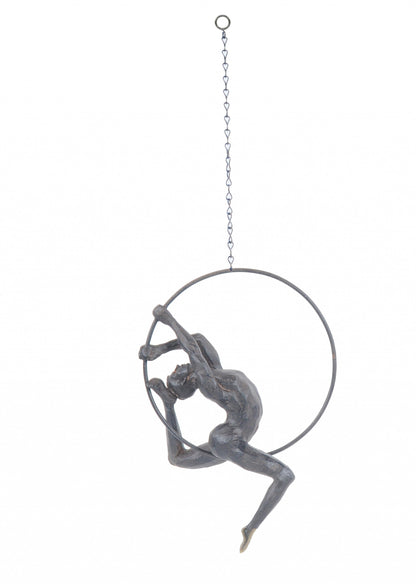Athletic Man Aerialist Sculpture