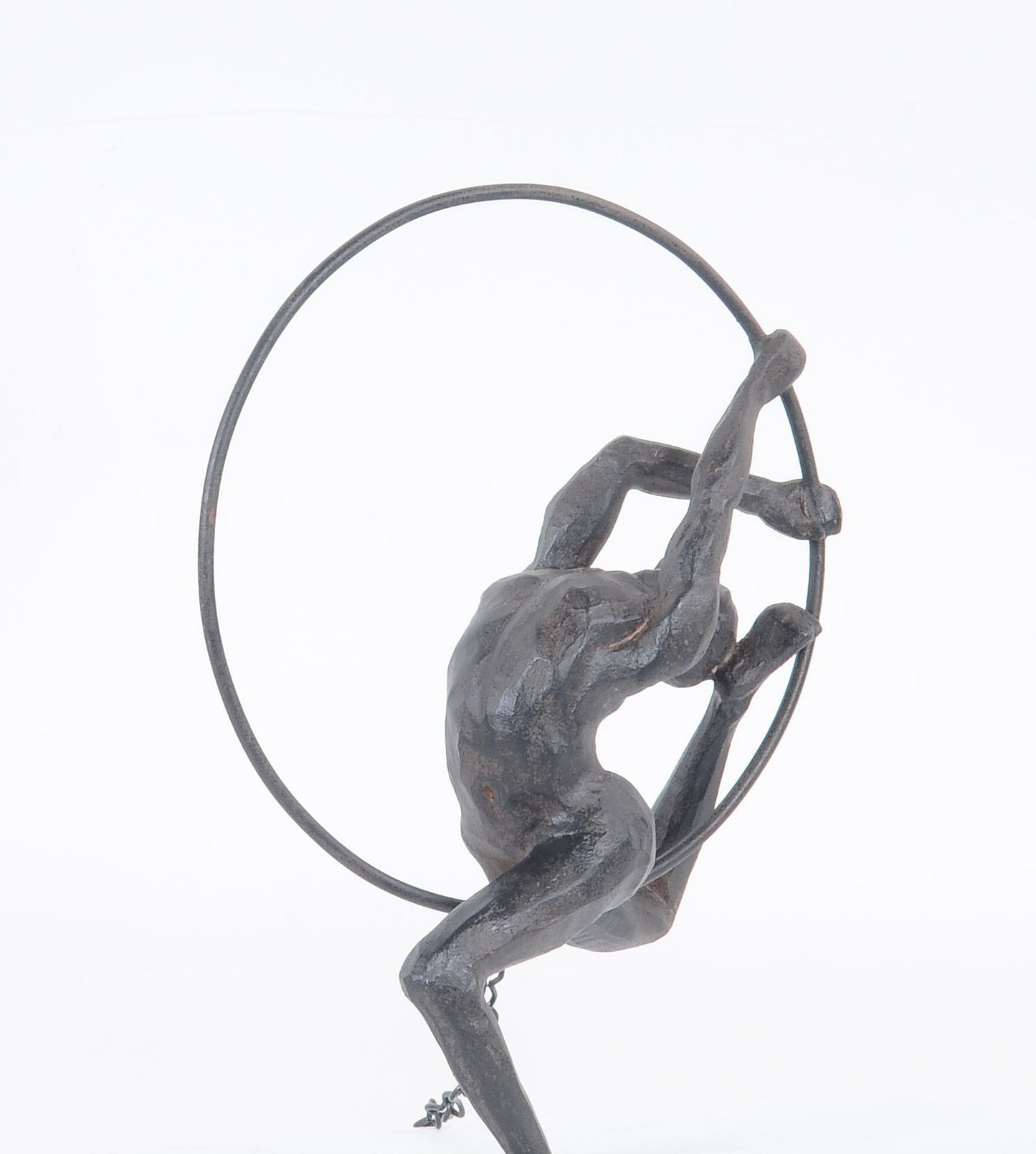 Athletic Man Aerialist Sculpture