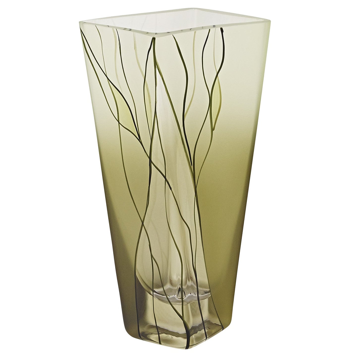 European Blown Glass Vase