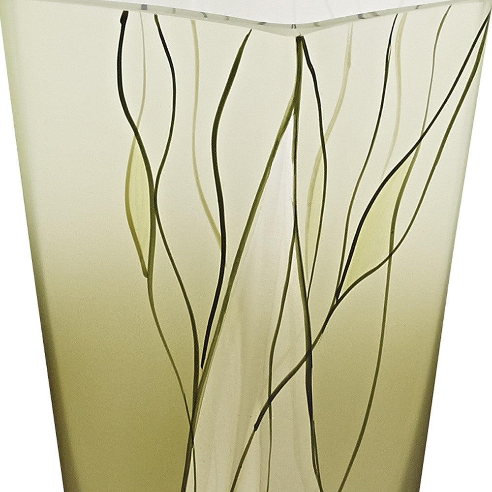 European Blown Glass Vase