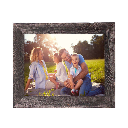 Classic 16x20 Black Solid Wood Picture Frame – Rustic Wall Hanging