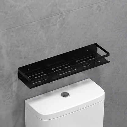 NoDrill Black Bathroom Storage Rack: The Space-Saving Gamechanger