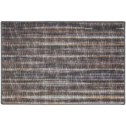 2' x 3' Brown Ombre Tufted Handmade Rug – Warmth with a Touch of Artistry
