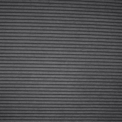 Hudson Modern Dark Grey Loveseat Sleeper in Textured Corduroy