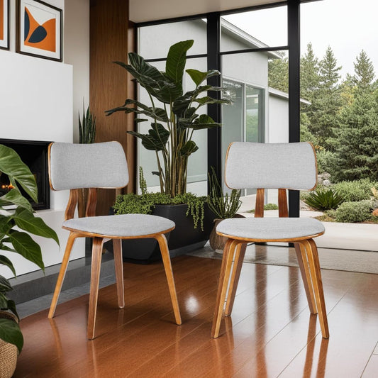 Jaguar Mid Century Modern Dining Accent Chair for Kitchen Table Desk