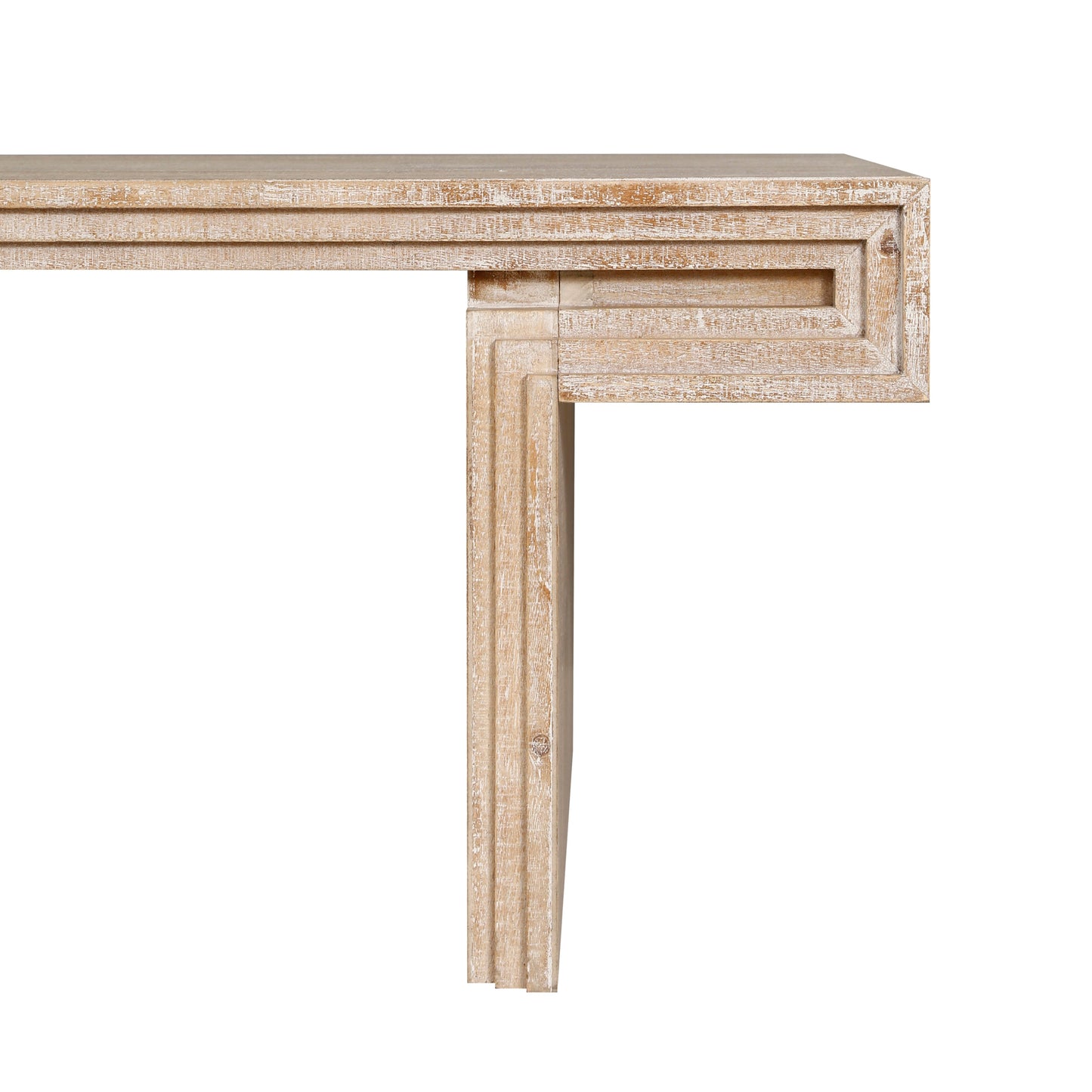American Vintage Industrial Coffee Table, Premium Reclaimed Wood Replica