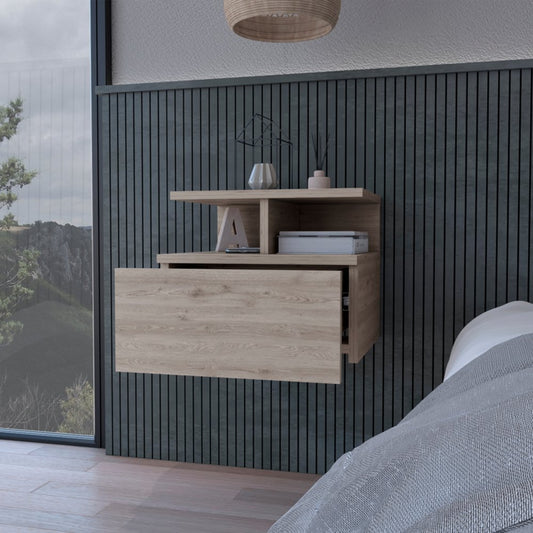 Small Space 12" Storage Nightstand