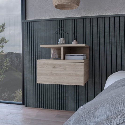 Small Space 12" Storage Nightstand