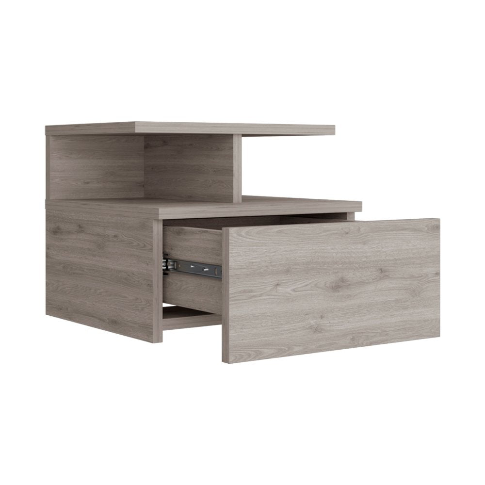 Small Space 12" Storage Nightstand