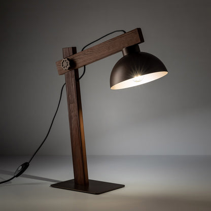 Brown Scandinavian Industrial Night Lamp – OSLO Multi-Light Collection
