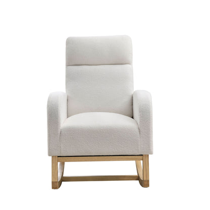 Ivory Rocking Chair – Gentle Motion, Everyday Comfort