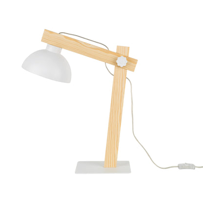 White Scandinavian Industrial Night Lamp – OSLO Multi-Light Collection