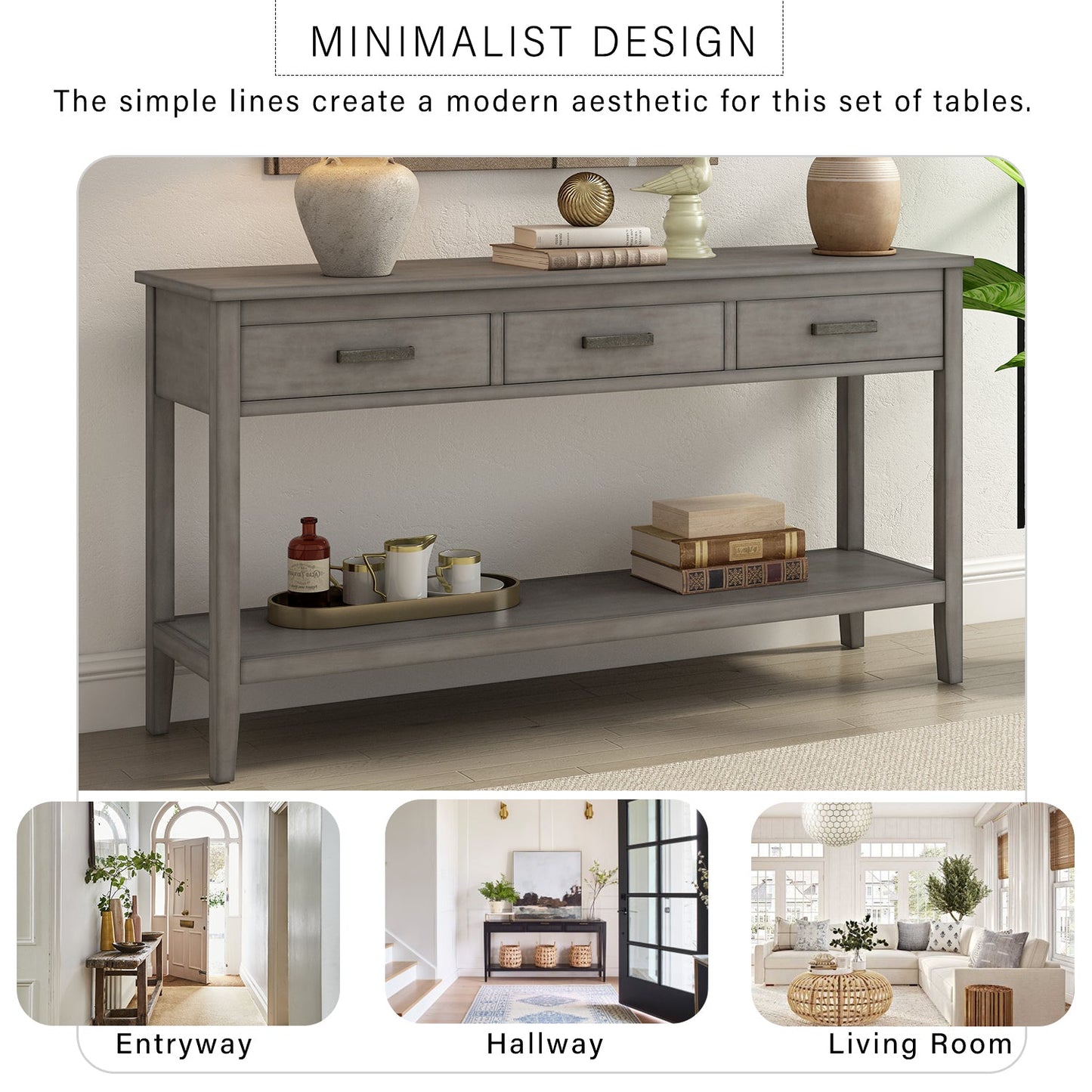 American Design Console Table for Entryway