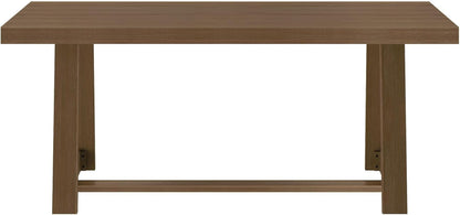 Plank+Beam Farmhouse Dining Table – Solid Wood, Seats 6