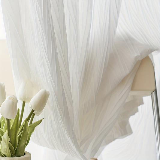 Sheer Rod Pocket Window Treatment