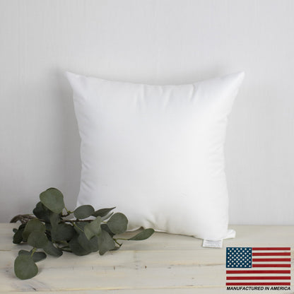 17x17 | Square Angel Hair Insert | Indoor Outdoor Down Alternative