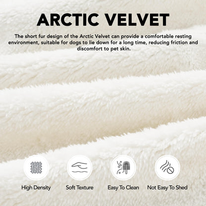 Anxiety-Reducing Orthopedic Dog Bed with Faux Fur