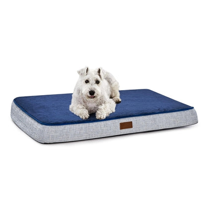 Anxiety-Reducing Orthopedic Dog Bed with Faux Fur
