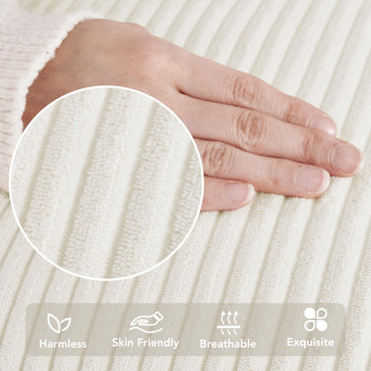 Soft Corduroy Throw Pillow Covers for Modern & Classic Homes | 4PCS