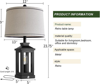 Touch Control Table Lamps Touch Control w/ USB