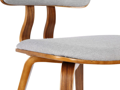 Jaguar Mid Century Modern Dining Accent Chair for Kitchen Table Desk