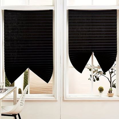 Self-Adhesive Pleated Fabric Shades | No-Drill, Cut-to-Size Cordless Blinds