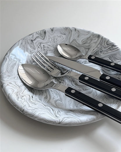 8-Piece Cutlery Set for Two | Modern Minimalist Flatware