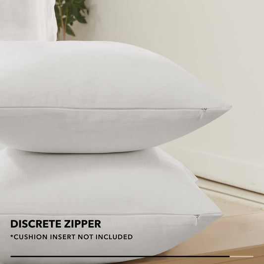 Eco-Conscious Linen Throw Pillow Covers for Modern Decor | 4 PCS