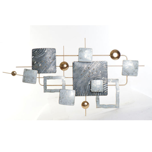 Gilded Rhythm Abstract Art