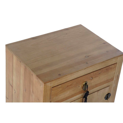 Zen Retreat Oriental-Inspired Wood Nightstand