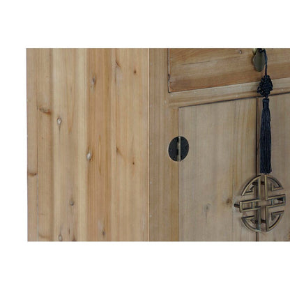 Zen Retreat Oriental-Inspired Wood Nightstand